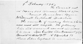 9-Feb-1895 Meeting Minutes pdf thumbnail