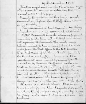 19-Nov-1898 Meeting Minutes pdf thumbnail