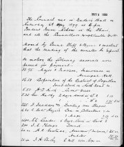 6-May-1899 Meeting Minutes pdf thumbnail