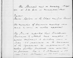 1-Apr-1901 Meeting Minutes pdf thumbnail