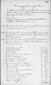 11-Jan-1911 Meeting Minutes pdf thumbnail