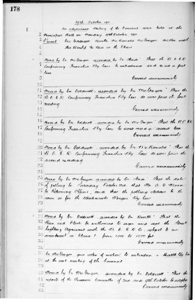 9-Oct-1911 Meeting Minutes pdf thumbnail