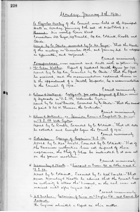 8-Jan-1910 Meeting Minutes pdf thumbnail