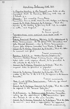12-Feb-1917 Meeting Minutes pdf thumbnail