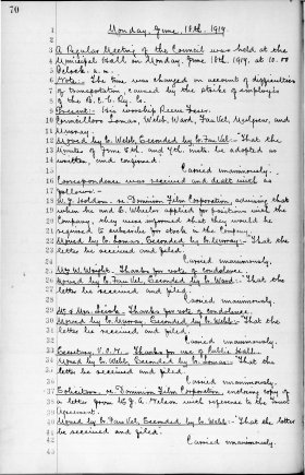18-Jun-1917 Meeting Minutes pdf thumbnail