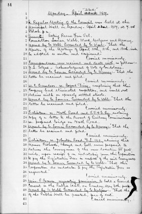 23-Apr-1917 Meeting Minutes pdf thumbnail