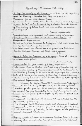 5-Nov-1917 Meeting Minutes pdf thumbnail