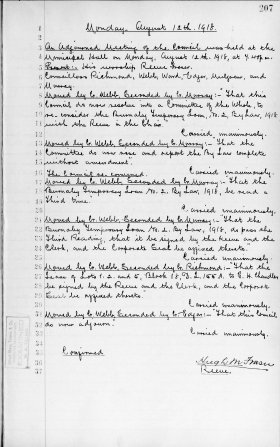 12-Aug-1918 Meeting Minutes pdf thumbnail