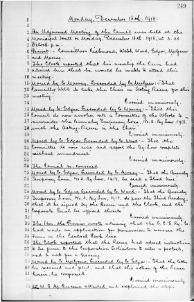 16-Dec-1918 Meeting Minutes pdf thumbnail