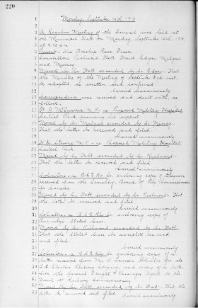 16-Sep-1918 Meeting Minutes pdf thumbnail