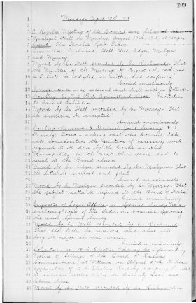 19-Aug-1918 Meeting Minutes pdf thumbnail
