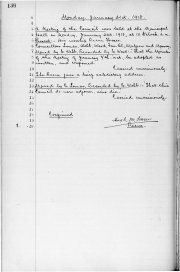 21-Jan-1918 Meeting Minutes pdf thumbnail