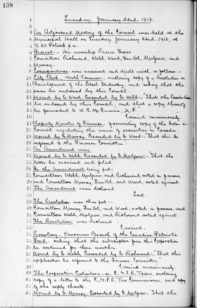 22-Jan-1918 Meeting Minutes pdf thumbnail