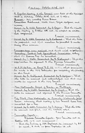28-Oct-1918 Meeting Minutes pdf thumbnail