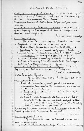 30-Sep-1918 Meeting Minutes pdf thumbnail
