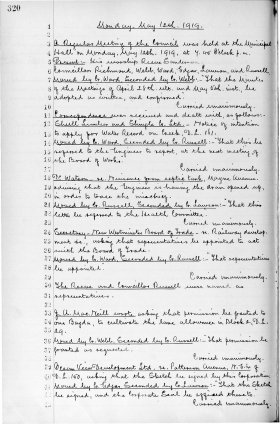 12-May-1919 Meeting Minutes pdf thumbnail