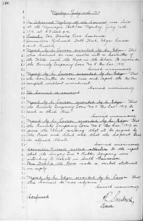 14-Jul-1919 Meeting Minutes pdf thumbnail