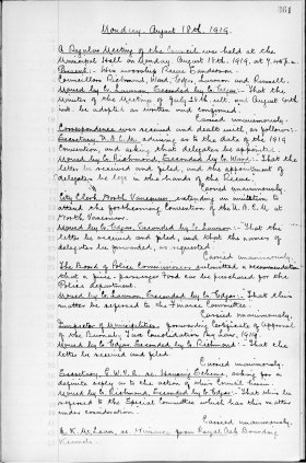 18-Aug-1919 Meeting Minutes pdf thumbnail