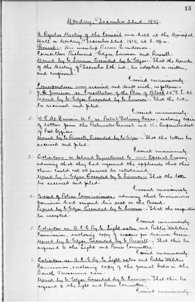22-Dec-1919 Meeting Minutes pdf thumbnail