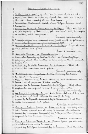 3-Mar-1919 Meeting Minutes pdf thumbnail