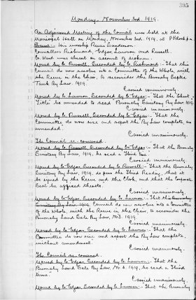 3-Nov-1919 Meeting Minutes pdf thumbnail