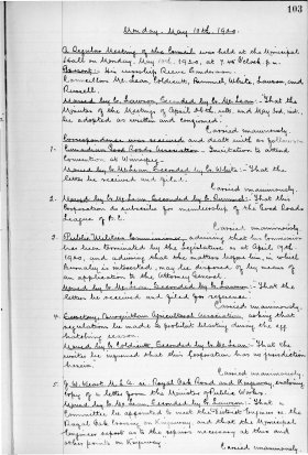 10-May-1920 Meeting Minutes pdf thumbnail