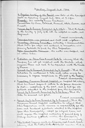 2-Aug-1920 Meeting Minutes pdf thumbnail