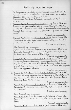 3-May-1920 Meeting Minutes pdf thumbnail