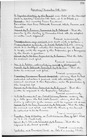 6-Dec-1920 Meeting Minutes pdf thumbnail