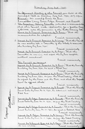2-May-1921 Meeting Minutes pdf thumbnail