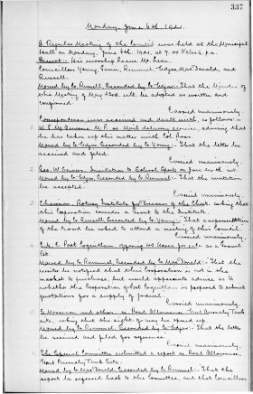 6-Jun-1921 Meeting Minutes pdf thumbnail
