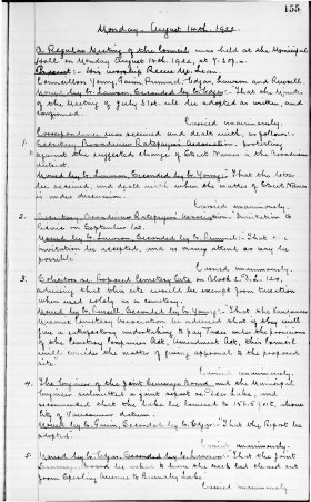 14-Aug-1922 Meeting Minutes pdf thumbnail