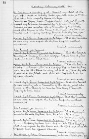 20-Feb-1922 Meeting Minutes pdf thumbnail