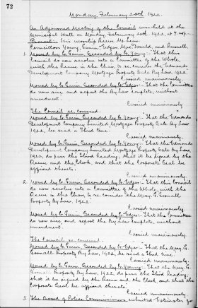 20-Feb-1922 Meeting Minutes pdf thumbnail