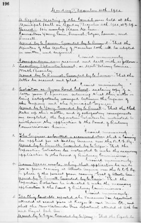 4-Dec-1922 Meeting Minutes pdf thumbnail