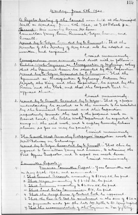 5-Jun-1922 Meeting Minutes pdf thumbnail