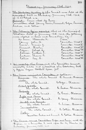 18-Jan-1923 Meeting Minutes pdf thumbnail