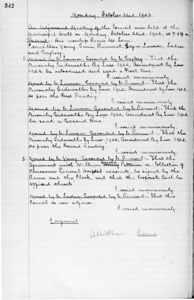 22-Oct-1923 Meeting Minutes pdf thumbnail