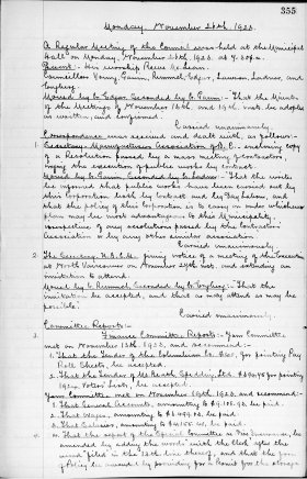 26-Nov-1923 Meeting Minutes pdf thumbnail