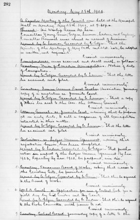 28-May-1923 Meeting Minutes pdf thumbnail
