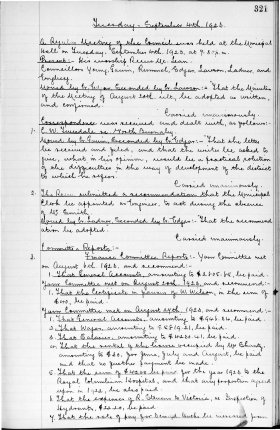 4-Sep-1923 Meeting Minutes pdf thumbnail