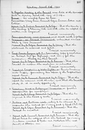 5-Mar-1923 Meeting Minutes pdf thumbnail