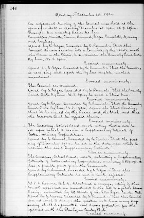 1-Dec-1924 Meeting Minutes pdf thumbnail