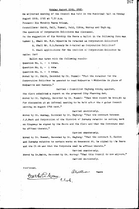 10-Aug-1925 Meeting Minutes pdf thumbnail
