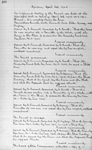 6-Apr-1925 Meeting Minutes pdf thumbnail