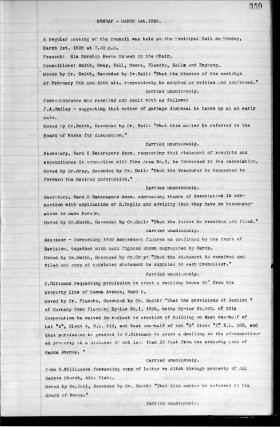 1-Mar-1926 Meeting Minutes pdf thumbnail
