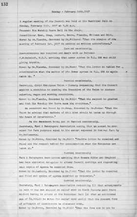 14-Feb-1927 Meeting Minutes pdf thumbnail