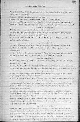 28-Mar-1927 Meeting Minutes pdf thumbnail