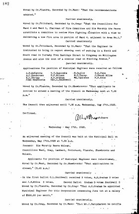 17-May-1928 Meeting Minutes pdf thumbnail