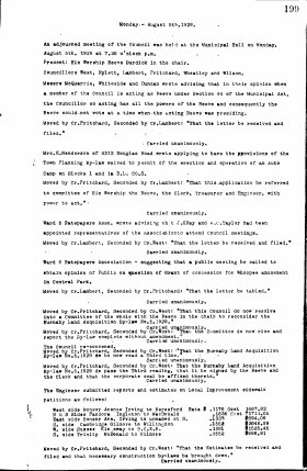 5-Aug-1929 Meeting Minutes pdf thumbnail